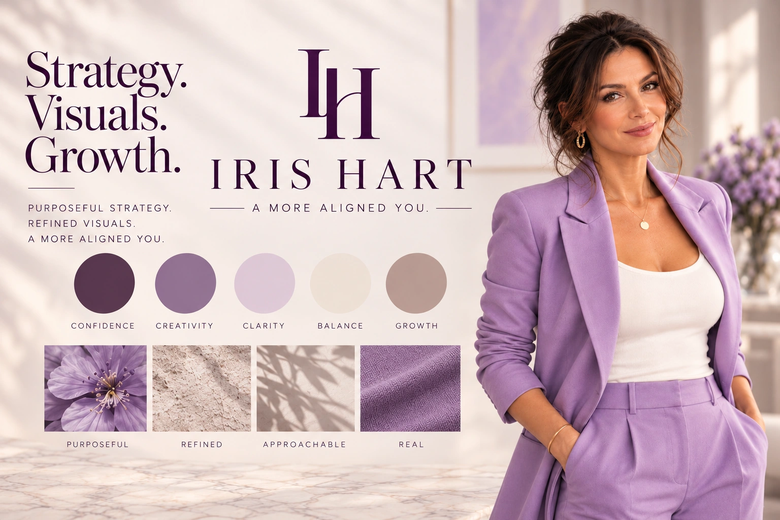 Iris Hart: Branding concept