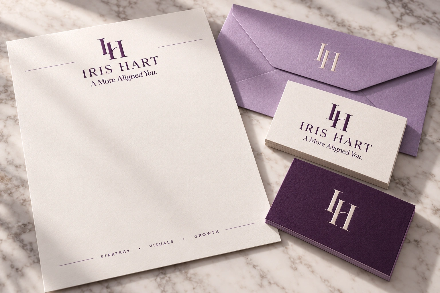 Iris Hart: Stationery concept